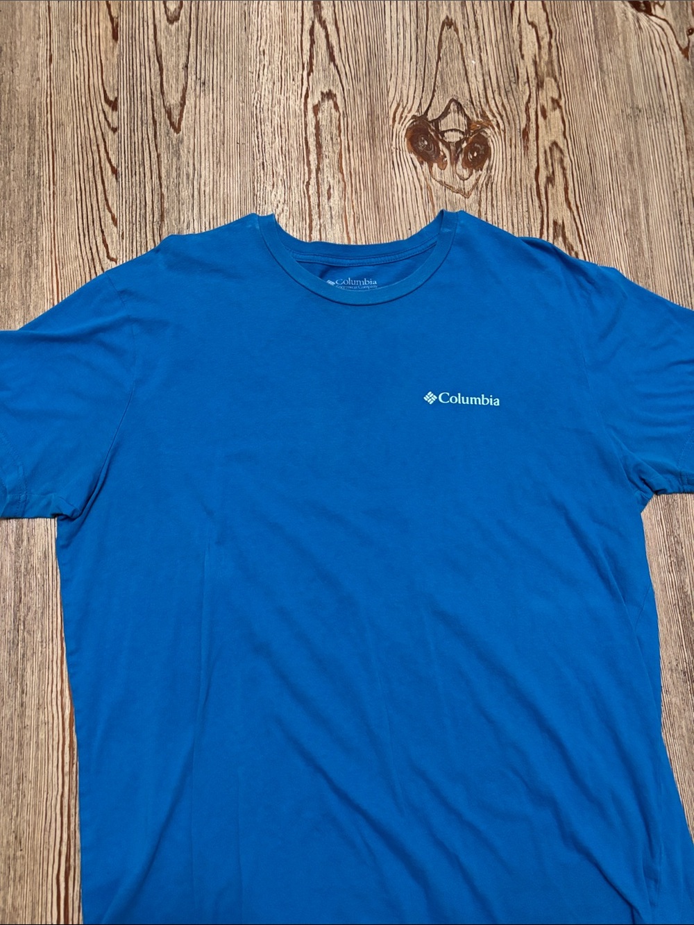 Columbia Men’s Royal Blue Short-Sleeve Logo Tee